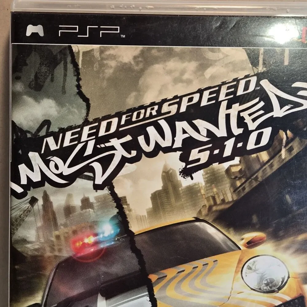 Need for Speed Most Wanted 5-1-0 (Sony PSP) - CIB - Complete with Manual